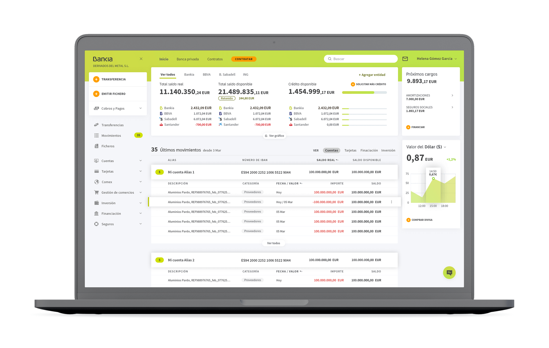 Mockup diseño visual